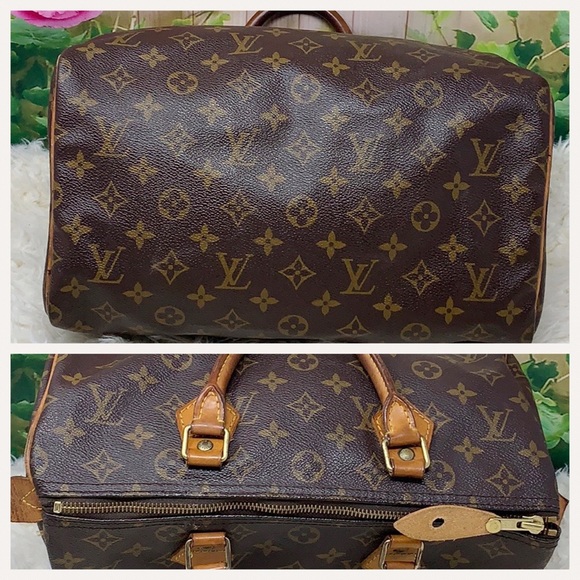 Authentic Louis Vuitton Monogram Speedy 30 - Picture 4 of 8